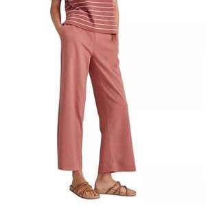 Haven Well Within Pants XXL Peach Pink Organic Cotton Wide Leg Cropped Soft